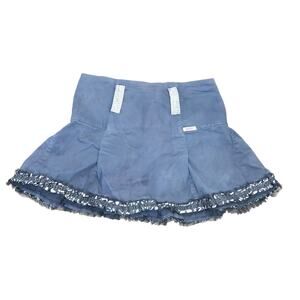 Vintage Y2K Guess Jeans Black Low Rise Pleated Micro Mini Skirt 27